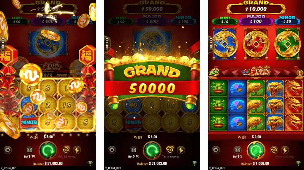 3 Coins 1000Bet Bonus